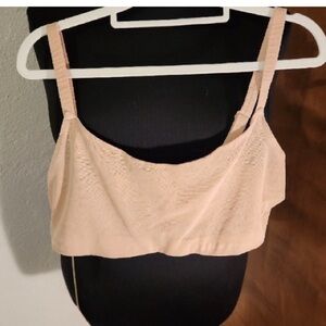 SKIMS Tan Everyday Mesh Bra